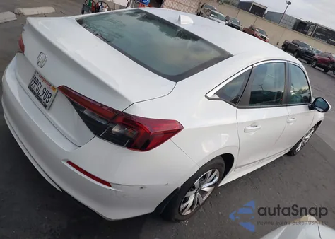 2025 Honda Civic Lx from USA, damaged, VIN 2HGFE2F25SH533168